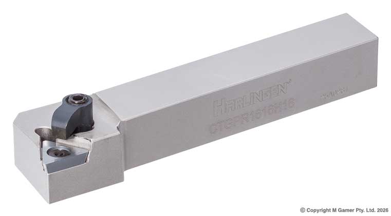 16 mm Right Handed Positive Rake TPMR Indexible Tool Holder
